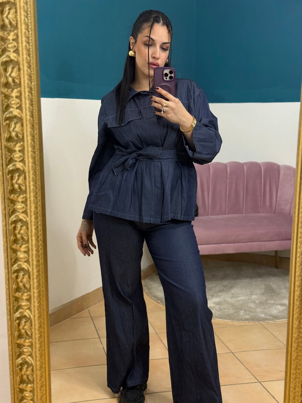 Coordinato Total Jeans Fit