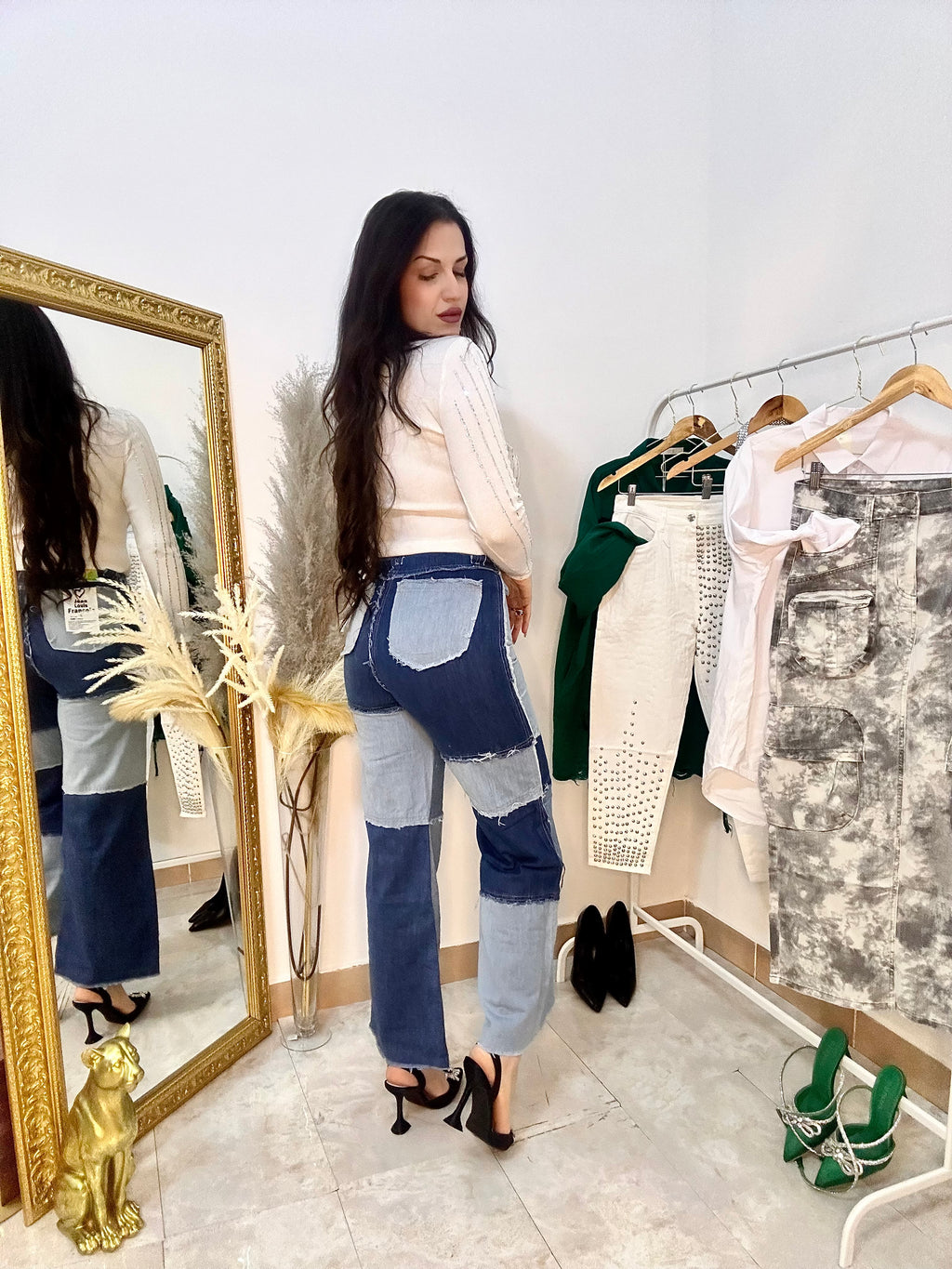 Jeans toppe Desiree