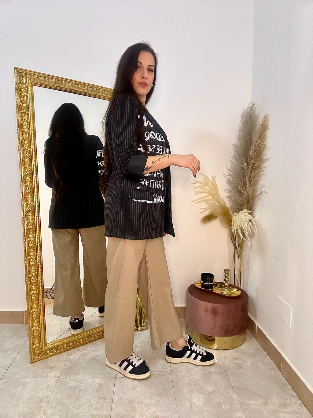 Jeans ecopelle Monis