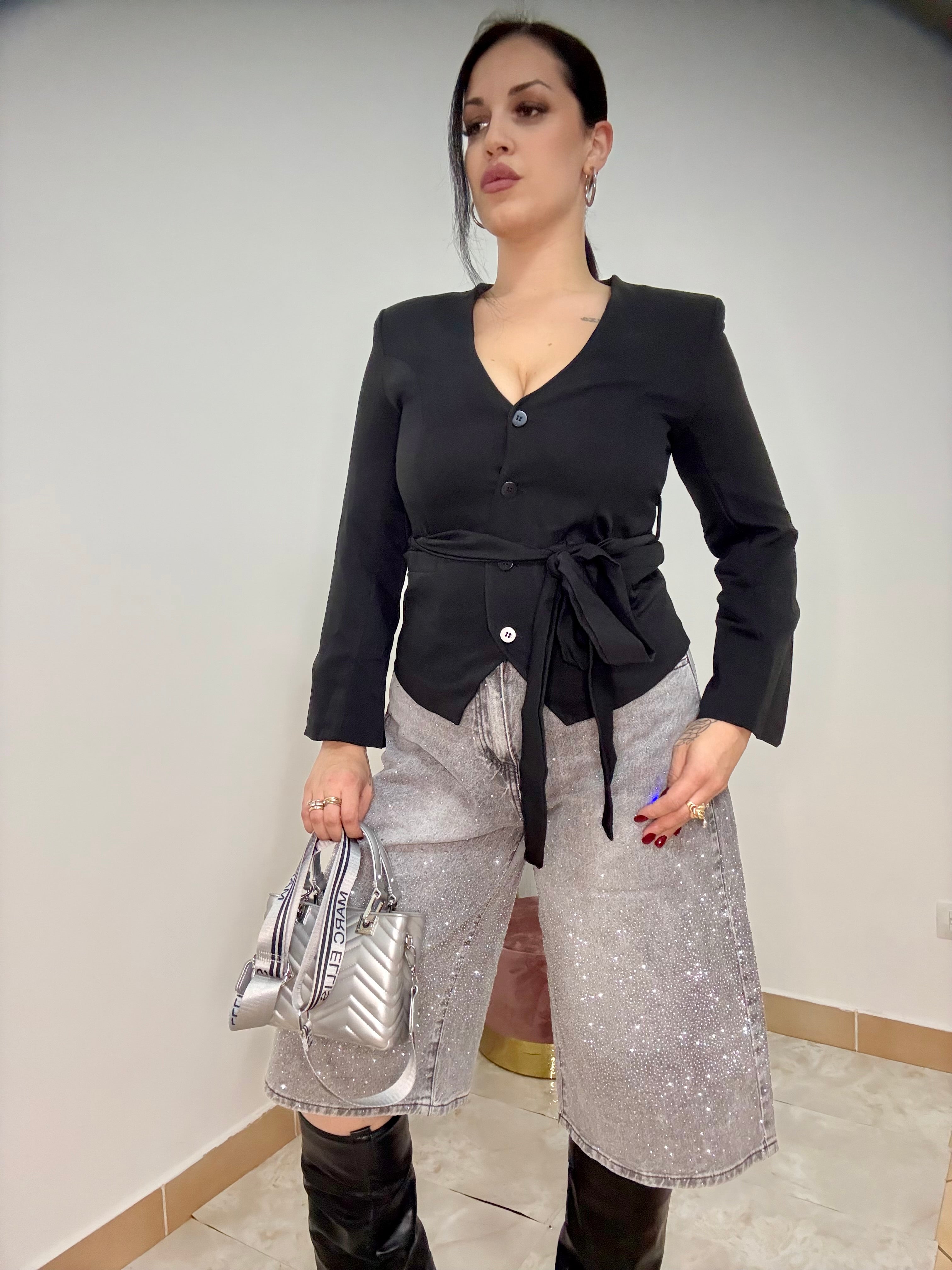 Bermuda jeans Level up