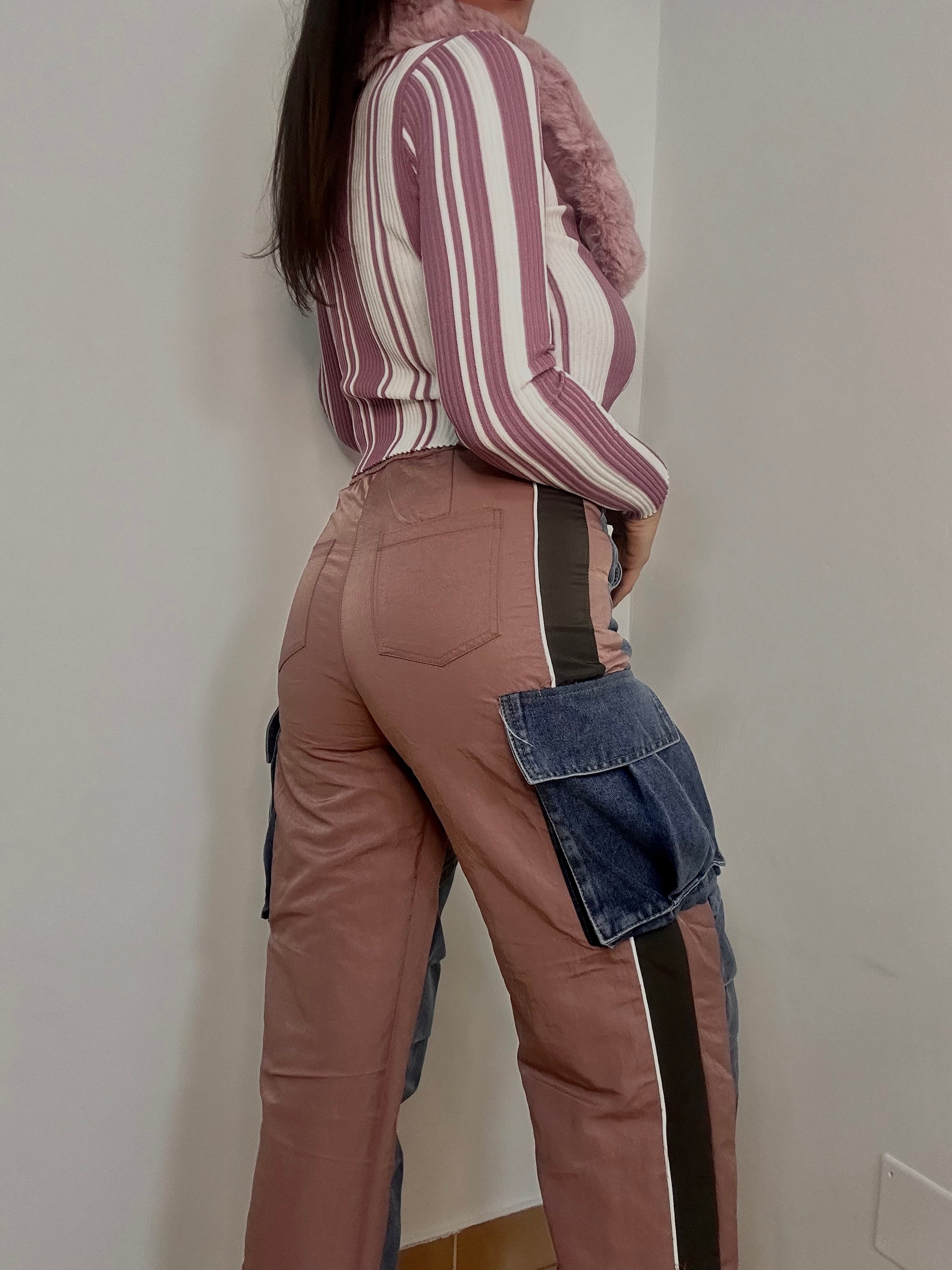Panta-jeans pink