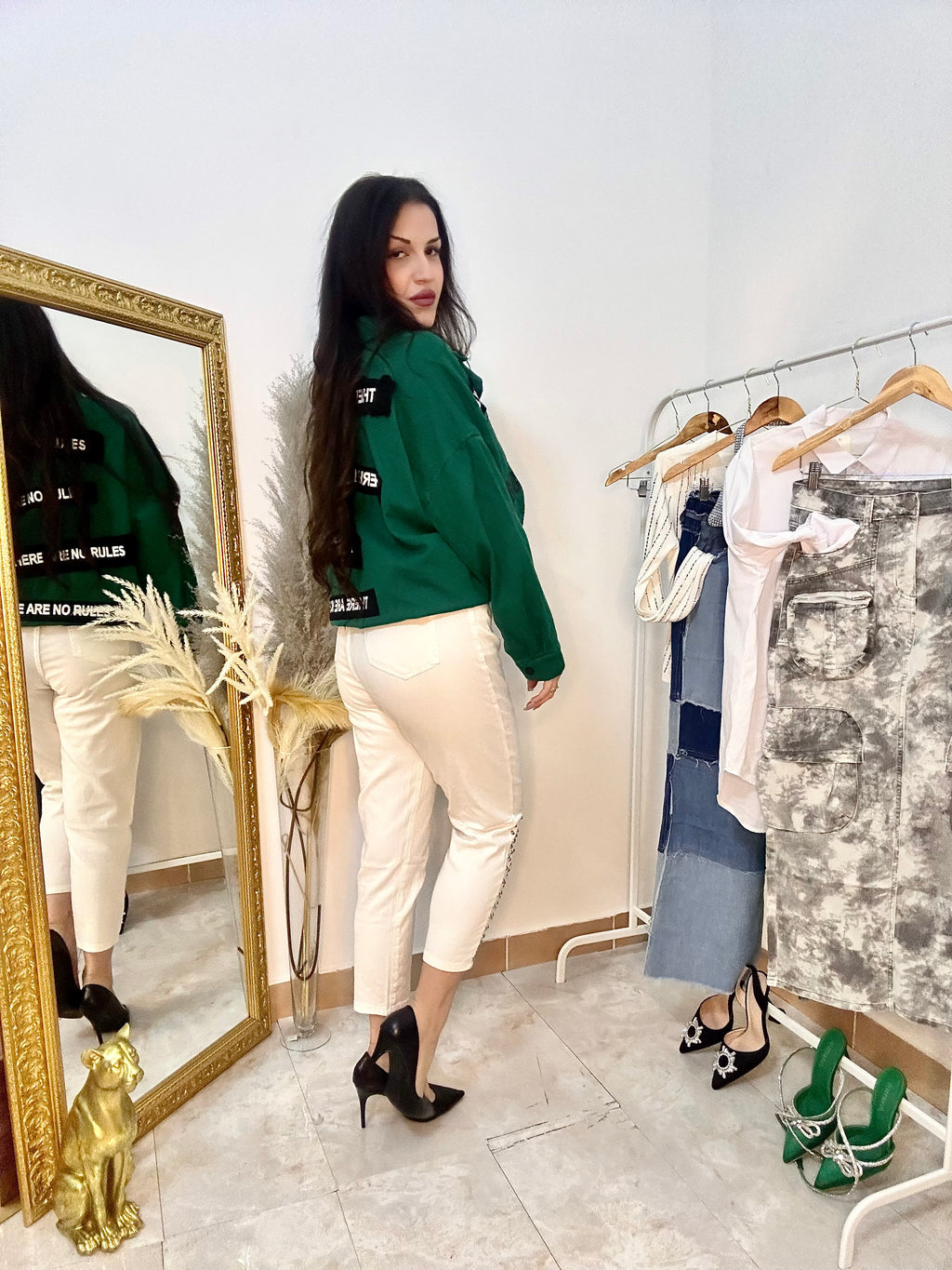 Jeans bianco Margi